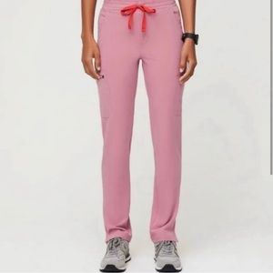 Figs Yola Skinny Chalk Pink